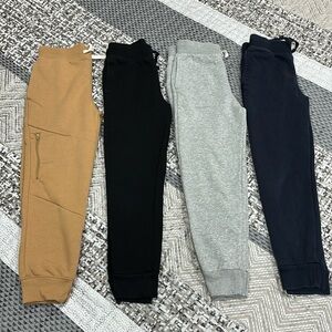 Children’s Place Fleece Jogger Pants Size Medium (7-8) Bundle of 4